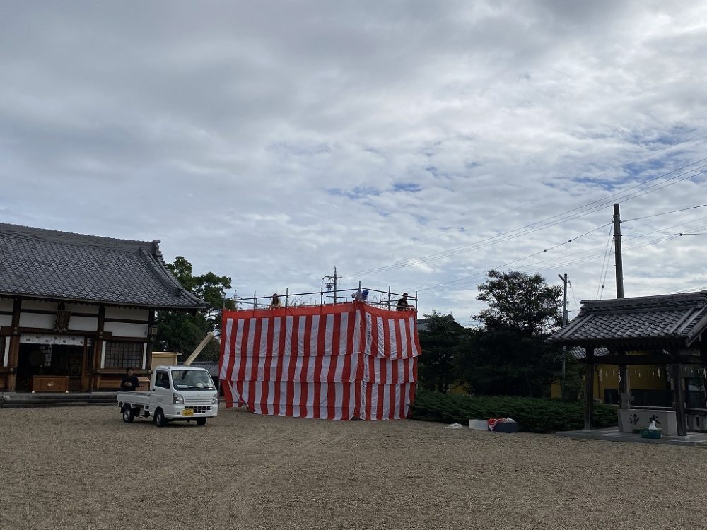 地域のお祭りに